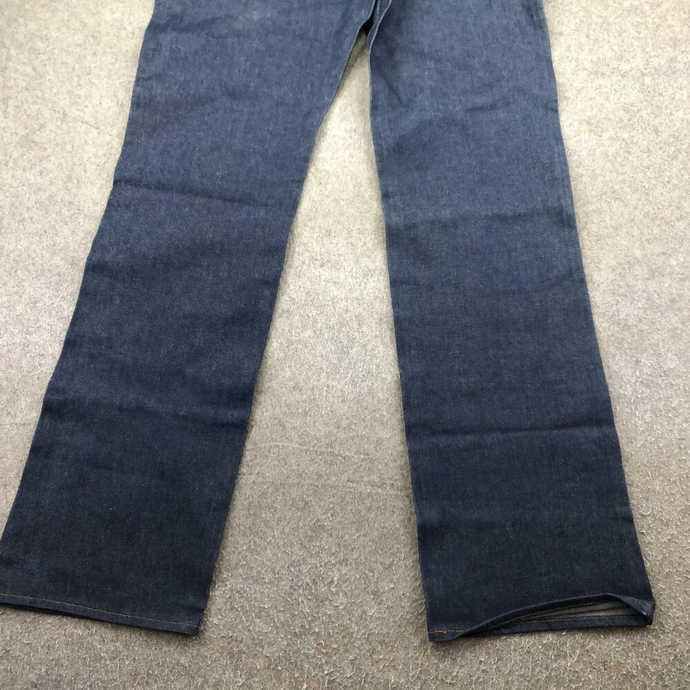 Vintage Levis Jeans Mens 40x36 Dark Wash Orange Tab Saddleman Boot Cut Cowboy